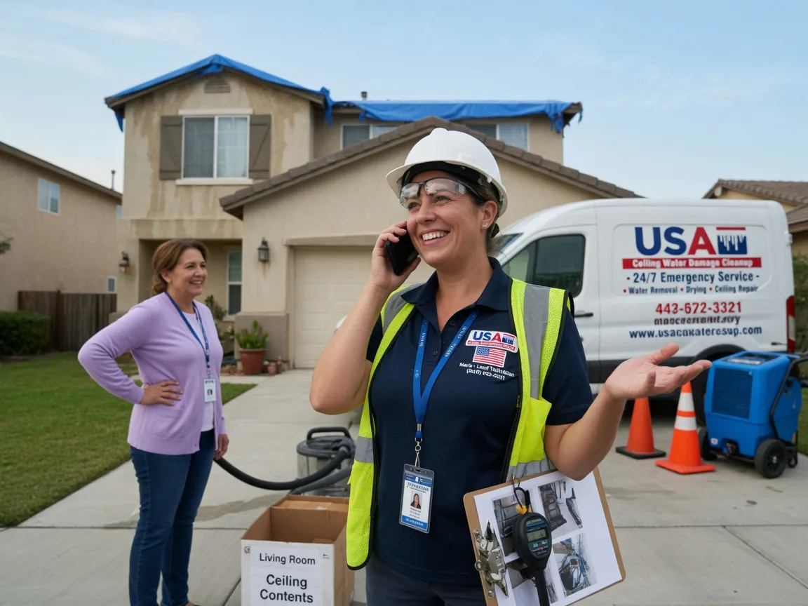 Ceiling Water Damage Restoration Woodland, WA FAQs
